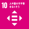 SDGS 10 人や国の平等をなくそう